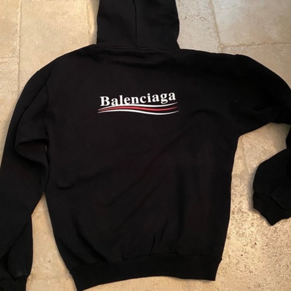 Balenciaga Logo print Hoodie - Picture 2 of 3